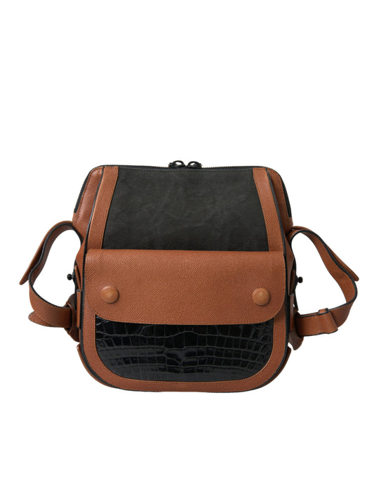 Crossbody Bag in Crocodile