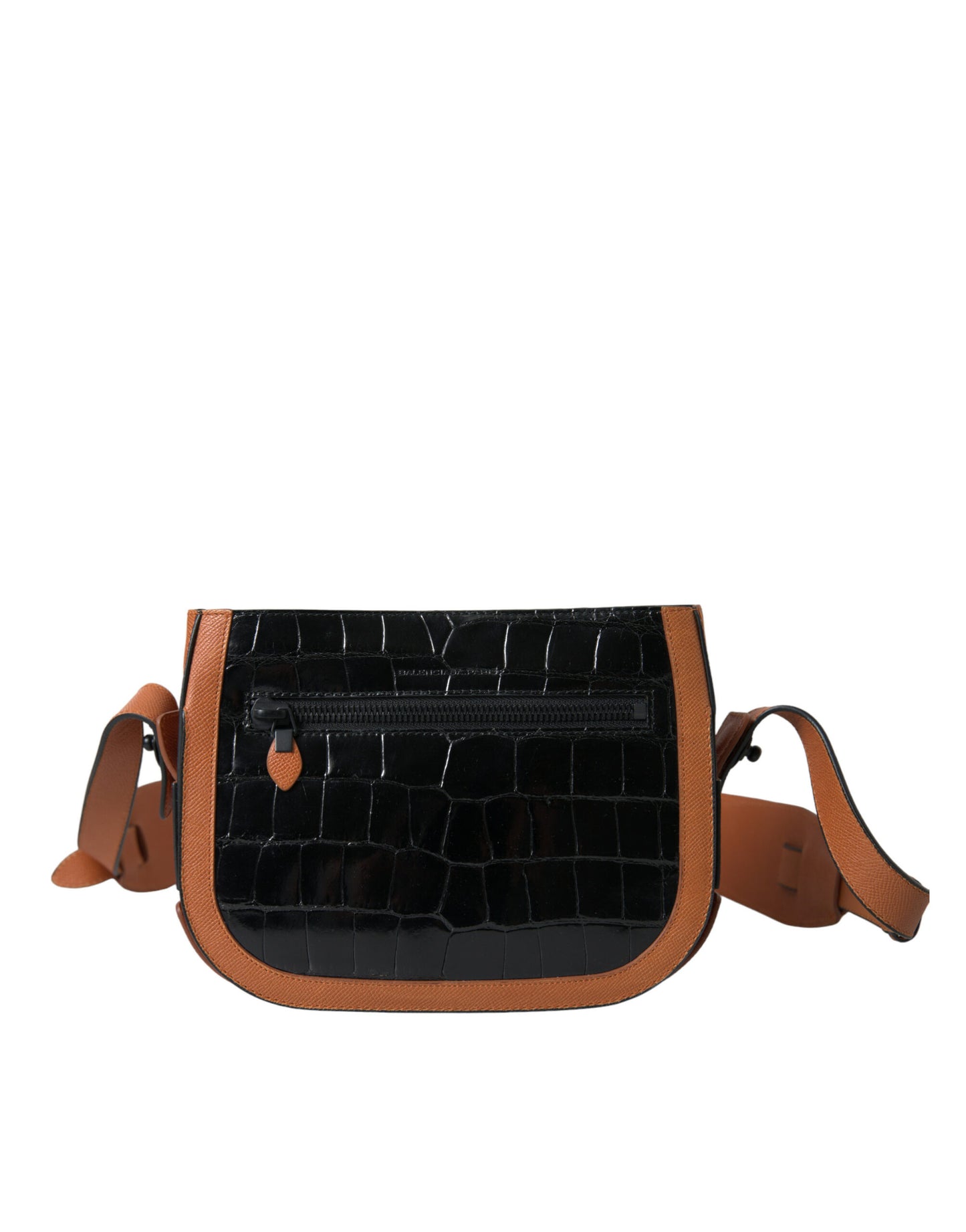 Camera Bag in Crocodile and Calfskin