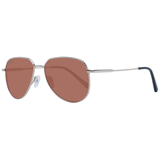 Gafas de sol unisex de oro rosa