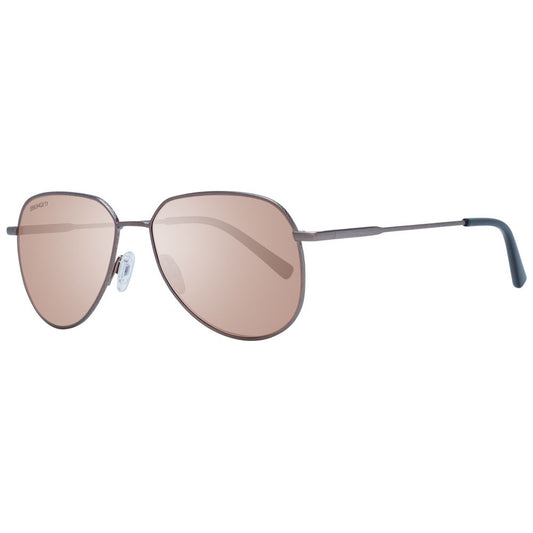 Lunettes de soleil unisexes en bronze