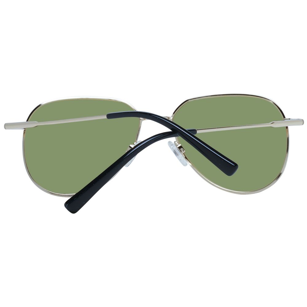 Gafas de sol unisex doradas