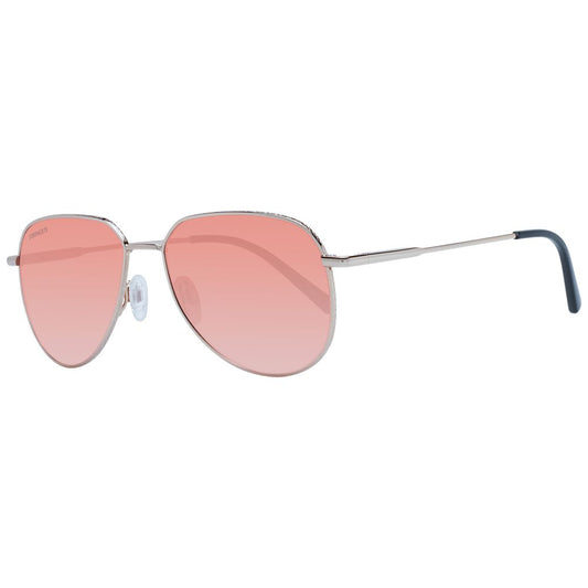 Gafas de sol unisex de oro rosa