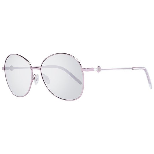 Gafas de sol de oro rosa para mujer