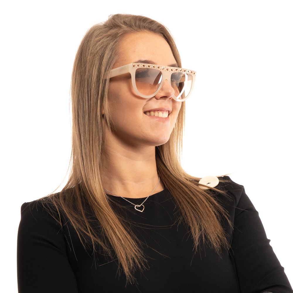Lunettes de soleil blanches pour femmes