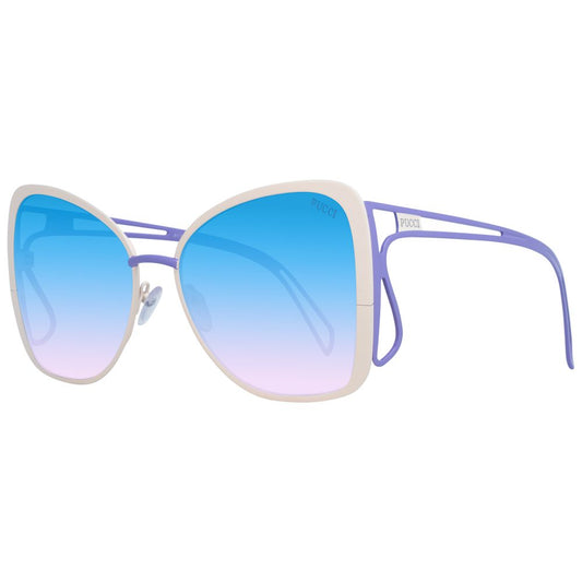 Lunettes de soleil crème pour femmes