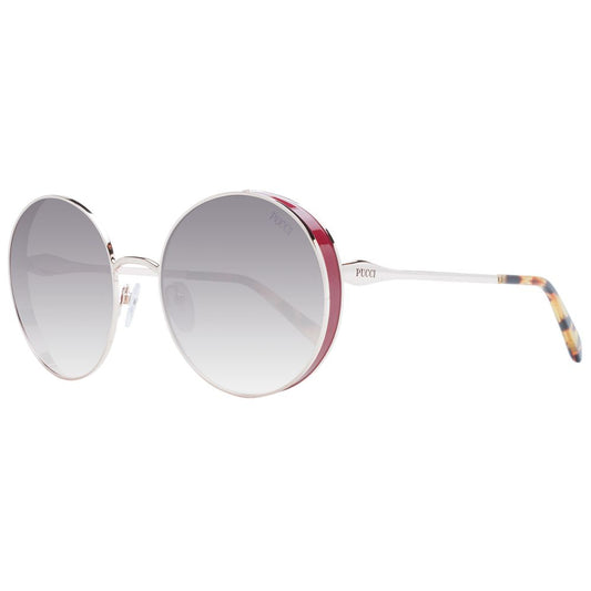 Gafas de sol de oro rosa para mujer
