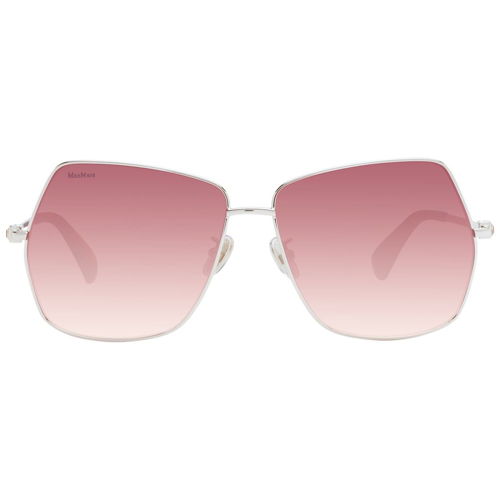 Lunettes de soleil argentées pour femmes