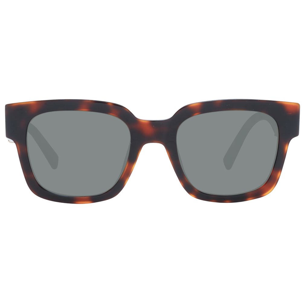 Lunettes de soleil unisexes marron