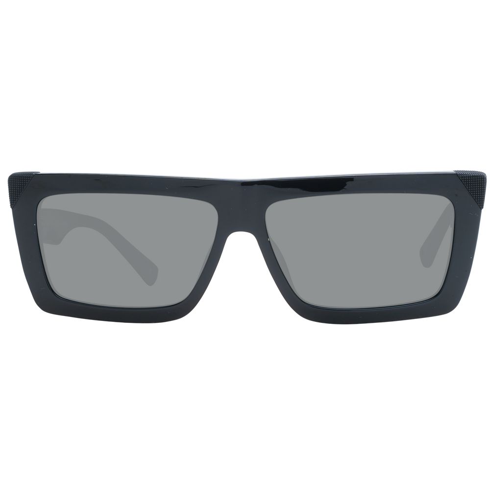 Lunettes de soleil unisexes noires