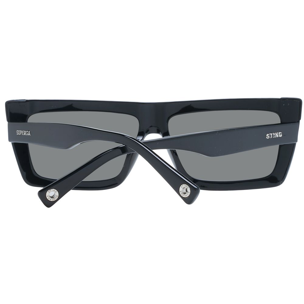 Lunettes de soleil unisexes noires
