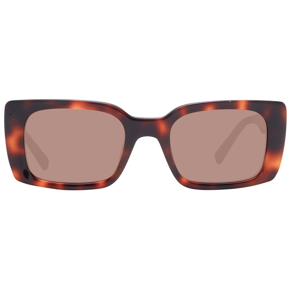 Lunettes de soleil unisexes marron