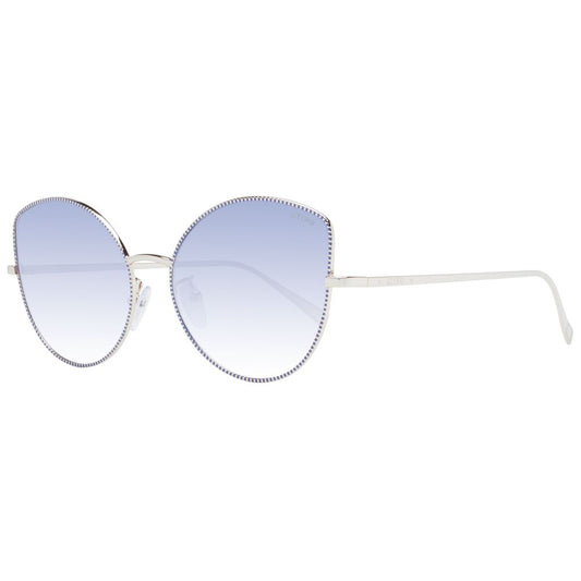 Gafas de sol de oro rosa para mujer