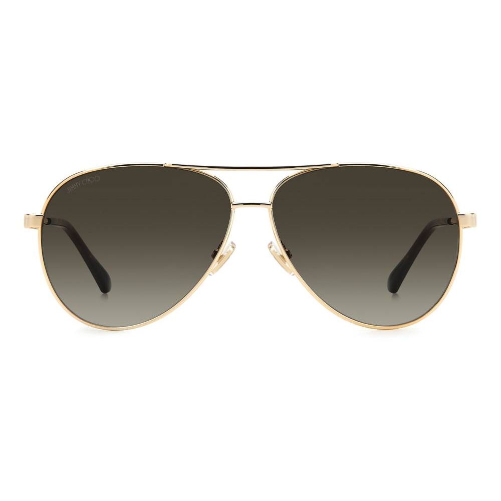Lunettes de soleil en métal doré