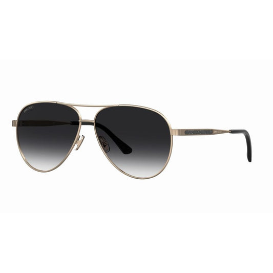 Lunettes de soleil en métal doré