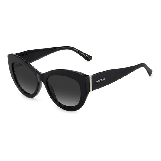 Lunettes de soleil en acétate noir
