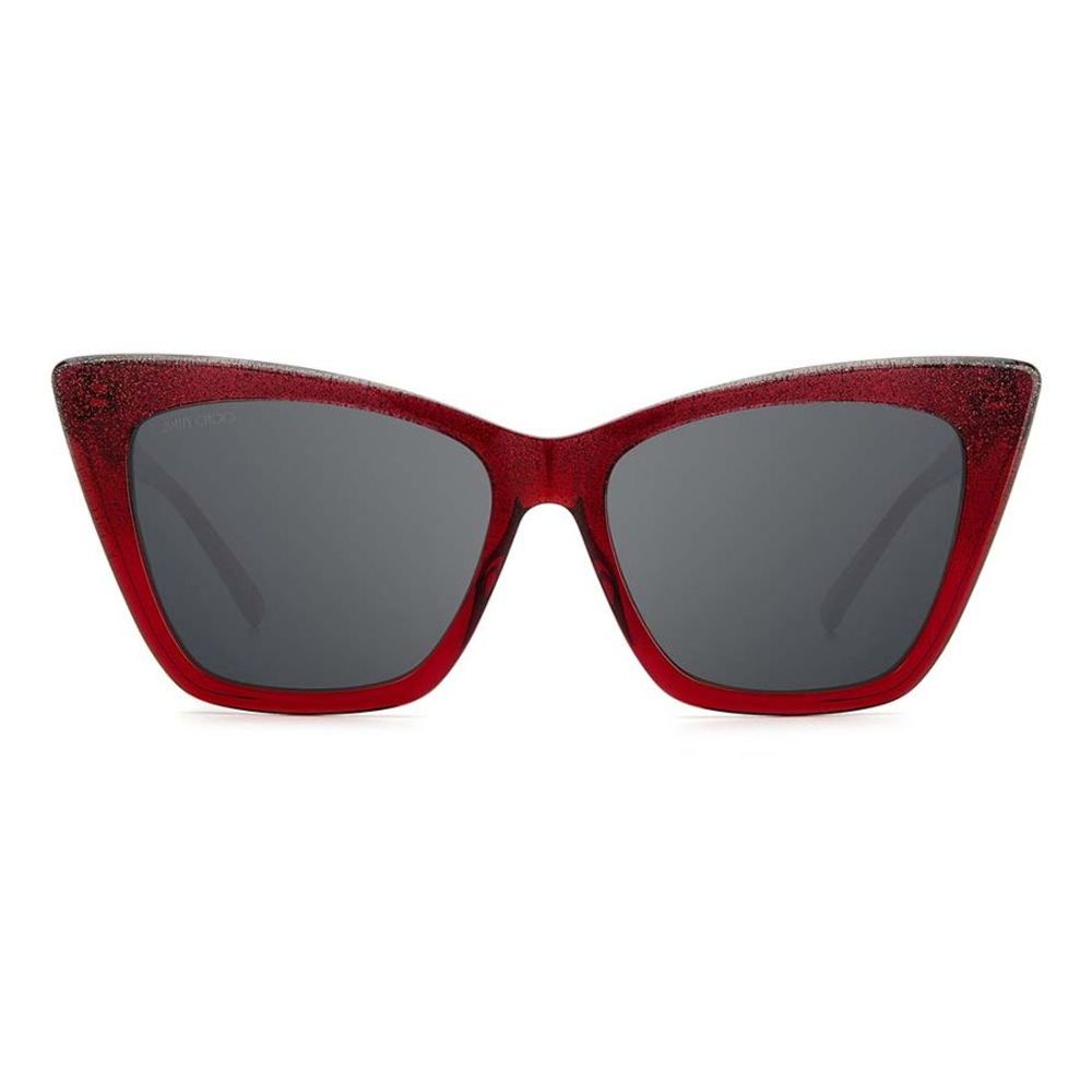 Gafas de sol de acetato rojo