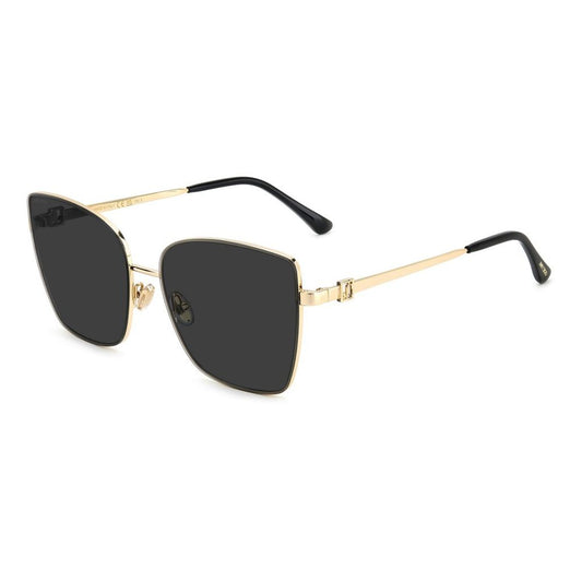 Lunettes de soleil en métal doré