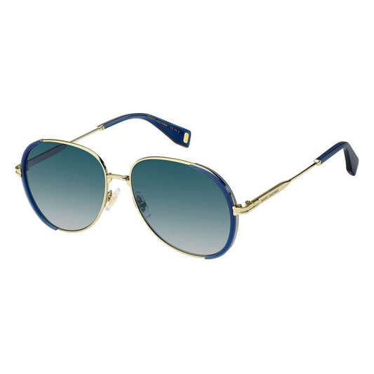 Lunettes de soleil en métal doré