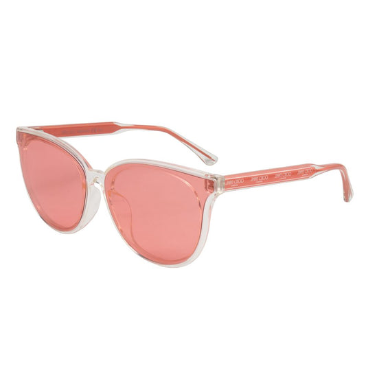 Lunettes de soleil en acétate transparent