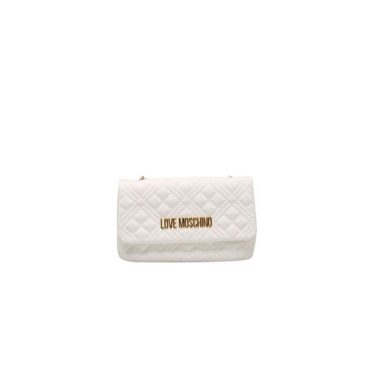 White Quilted Crossbody Bag