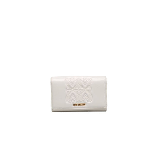 White Embossed Crossbody Bag