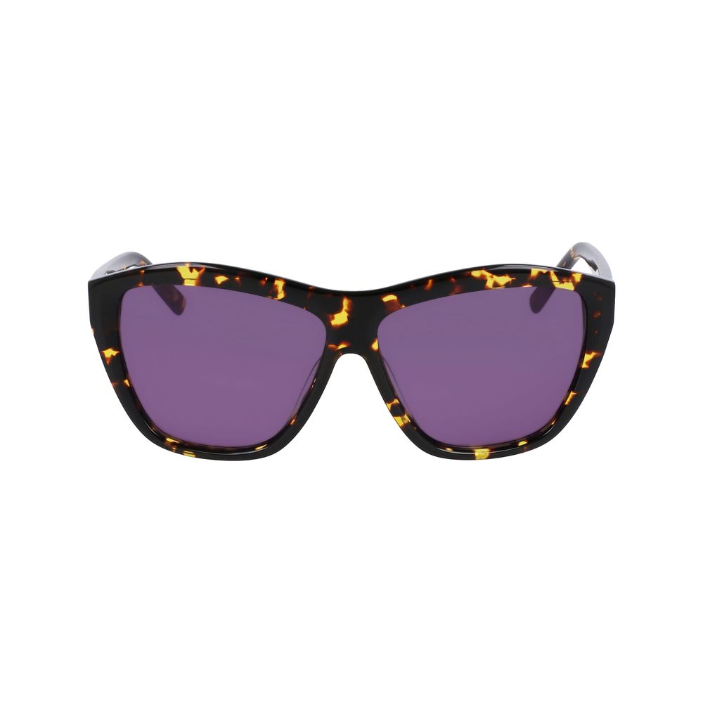Lunettes de soleil en acétate noir
