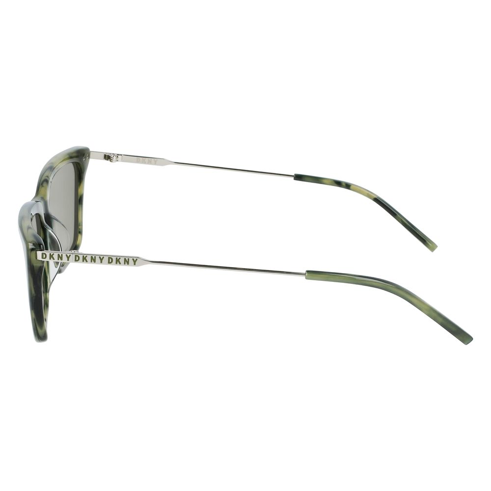 Lunettes de soleil en acétate vert