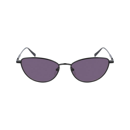 Lunettes de soleil en métal noir