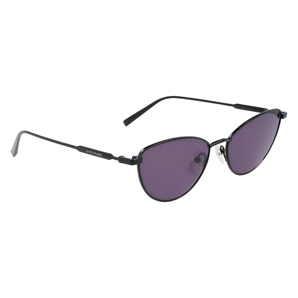 Lunettes de soleil en métal noir