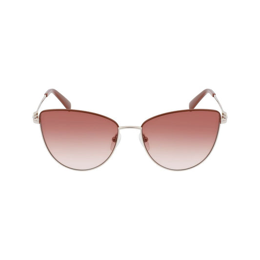 Lunettes de soleil en métal doré