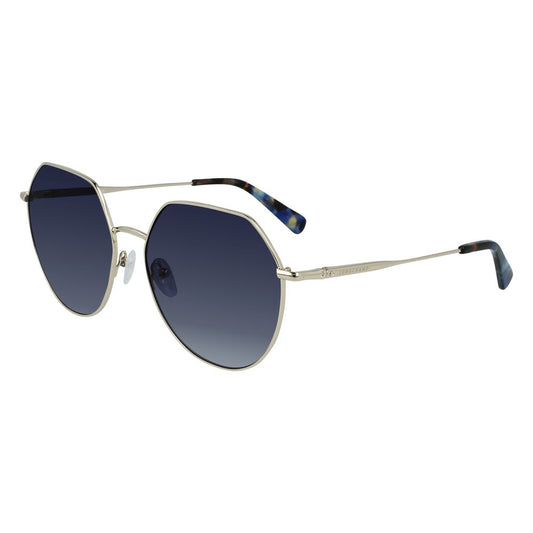 Lunettes de soleil en métal bicolore