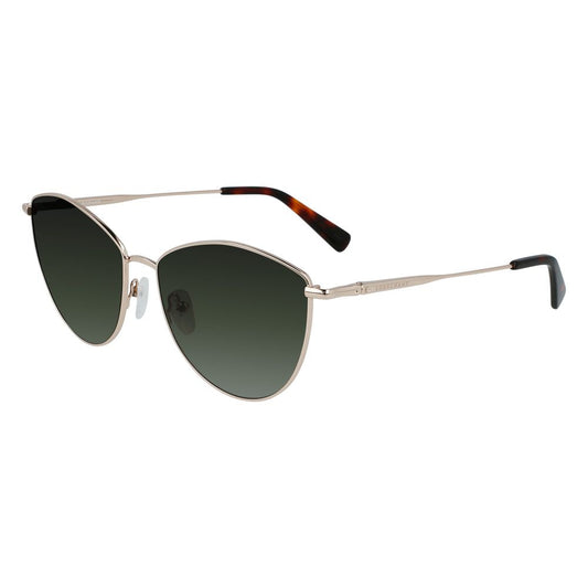 Lunettes de soleil en métal doré