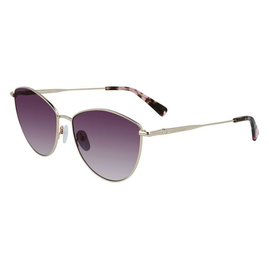 Lunettes de soleil en métal doré