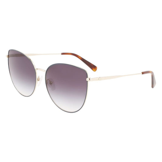 Lunettes de soleil en métal doré