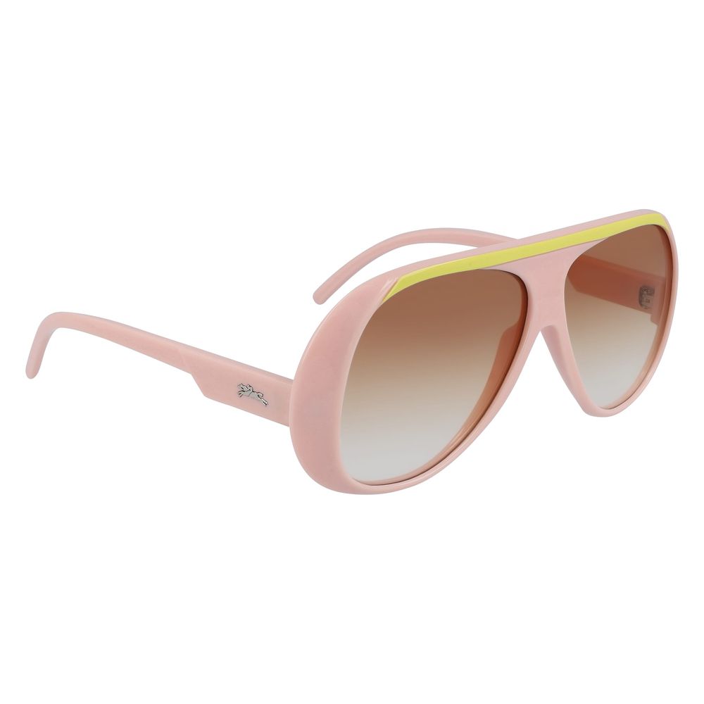 Gafas de sol de plástico rosa