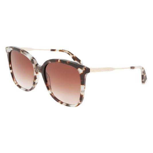 Lunettes de soleil en acétate bleu