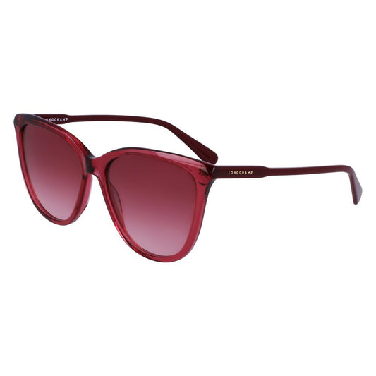 Gafas de sol de acetato rojo