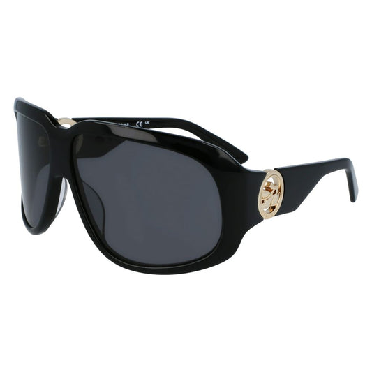 Lunettes de soleil en acétate noir