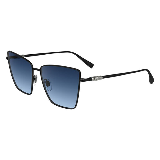 Lunettes de soleil en métal noir
