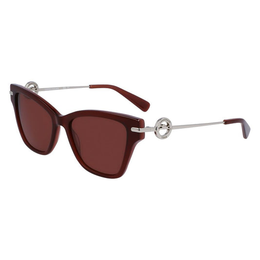 Lunettes de soleil en acétate marron