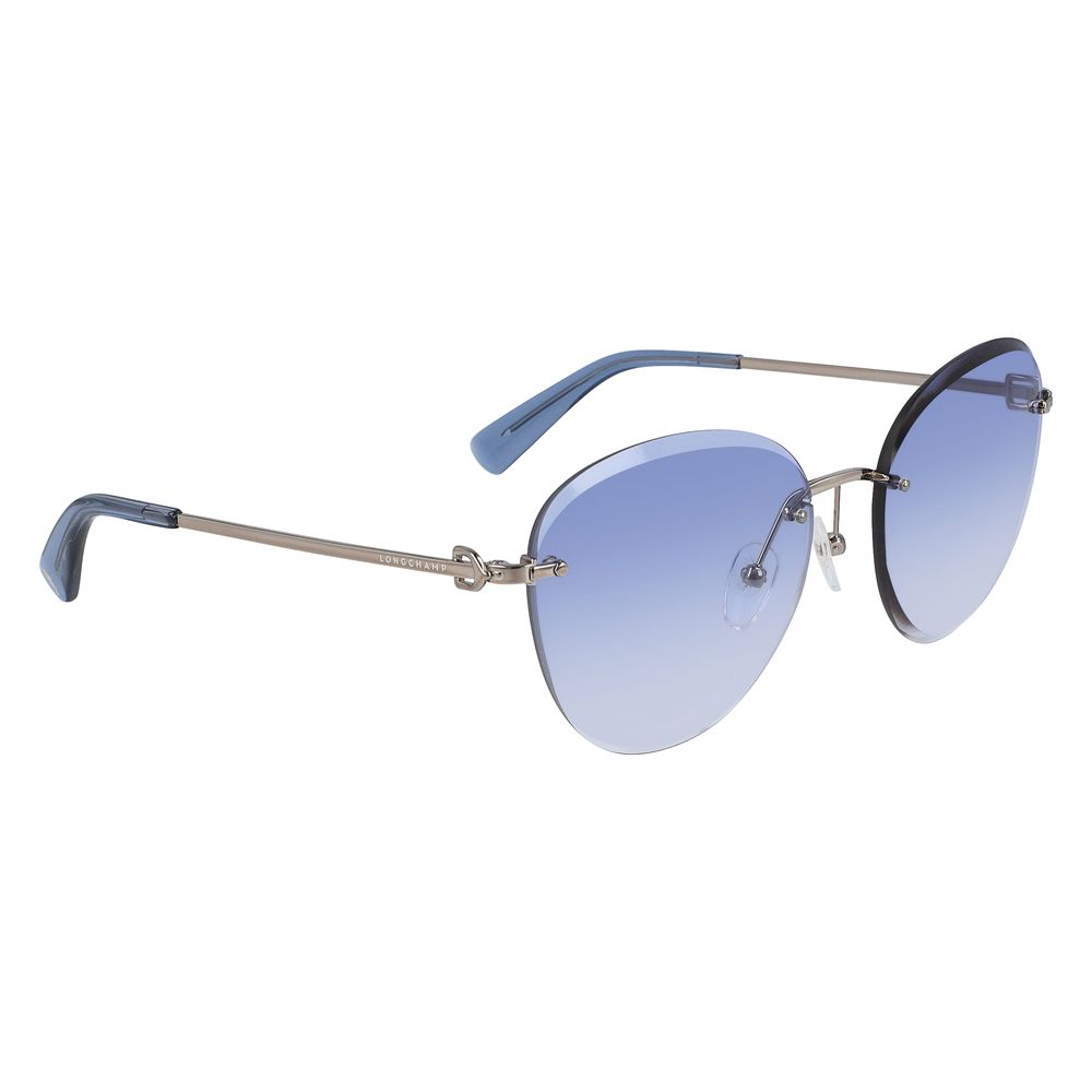 Lunettes de soleil en métal bicolore