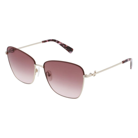 Lunettes de soleil en métal bicolore
