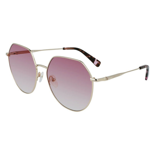 Lunettes de soleil en métal bicolore