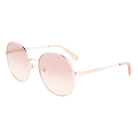 Lunettes de soleil en métal bicolore