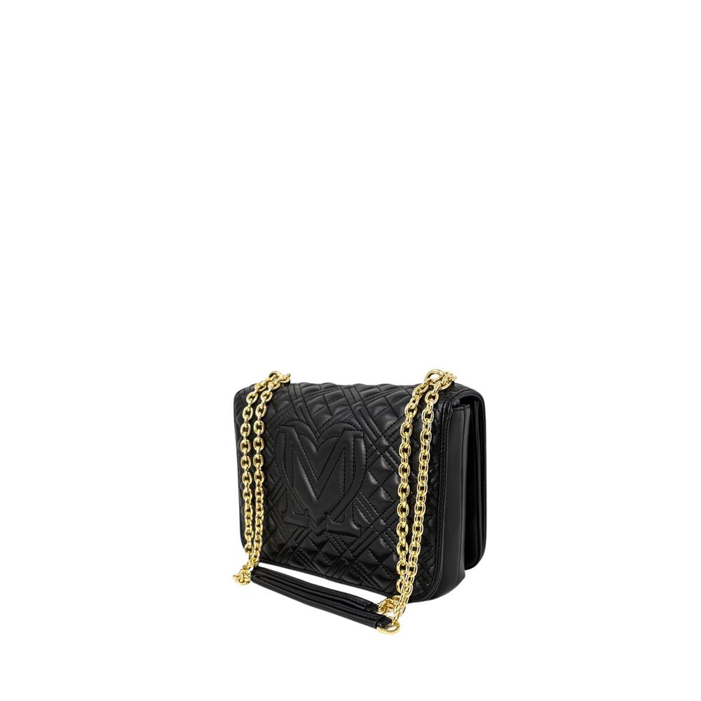Black Quilted Shoulder Bag