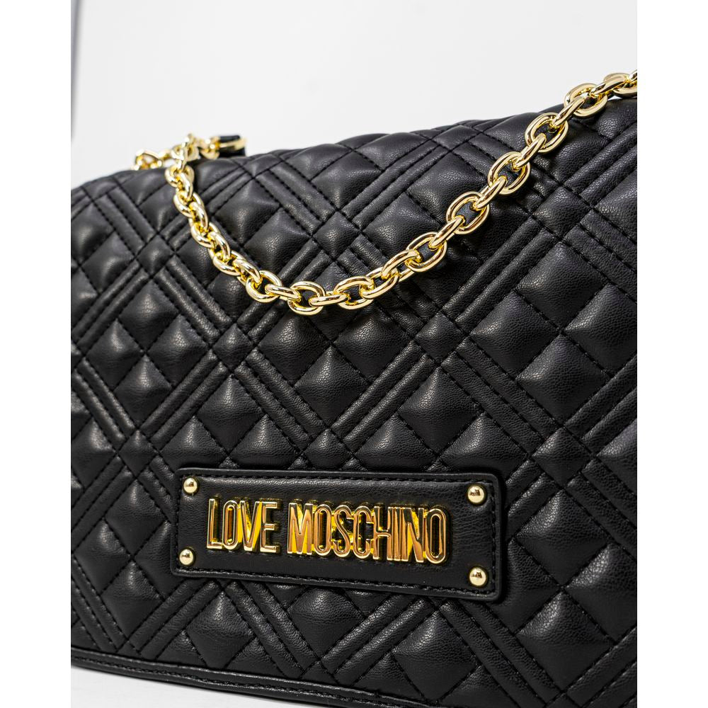 Black Quilted Shoulder Bag