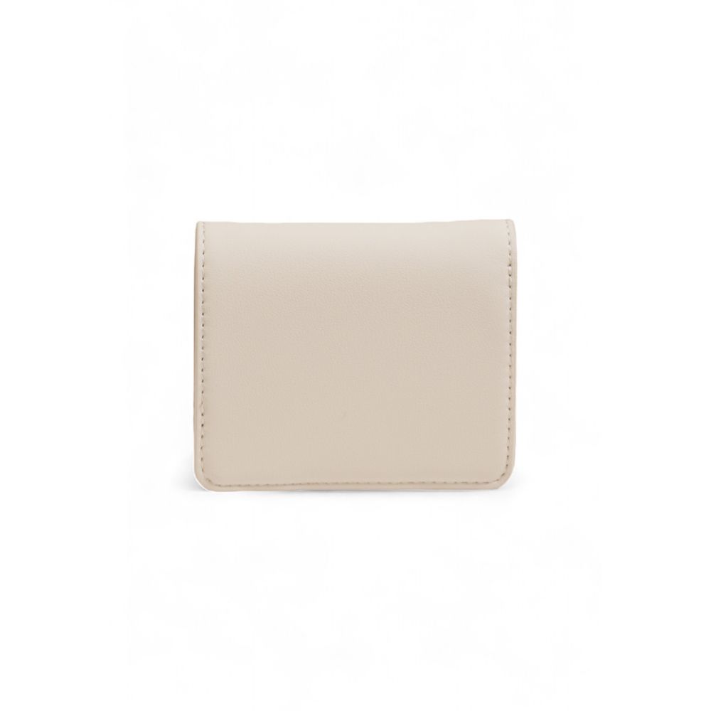 Portefeuille en polyéthylène beige
