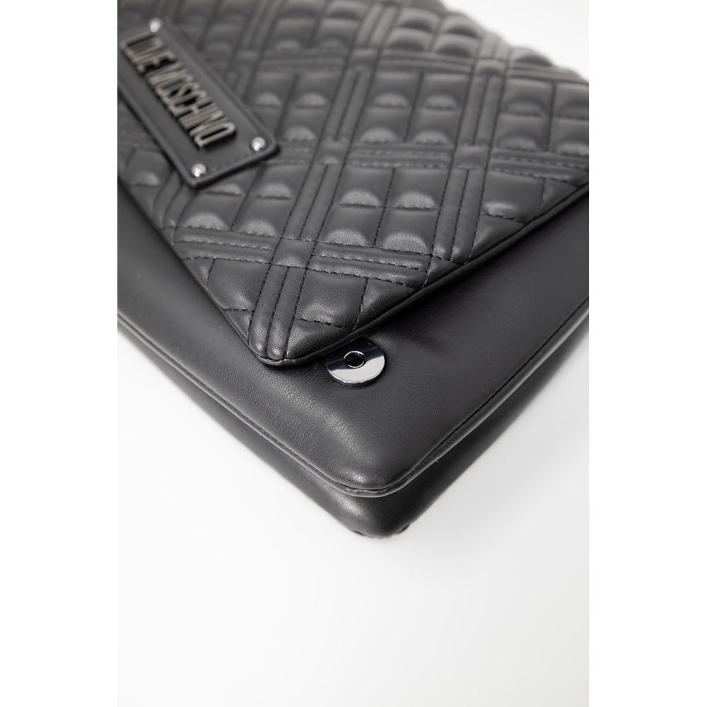 Black Quilted Shoulder Bag