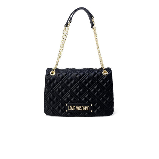 Black Quilted Shoulder Bag
