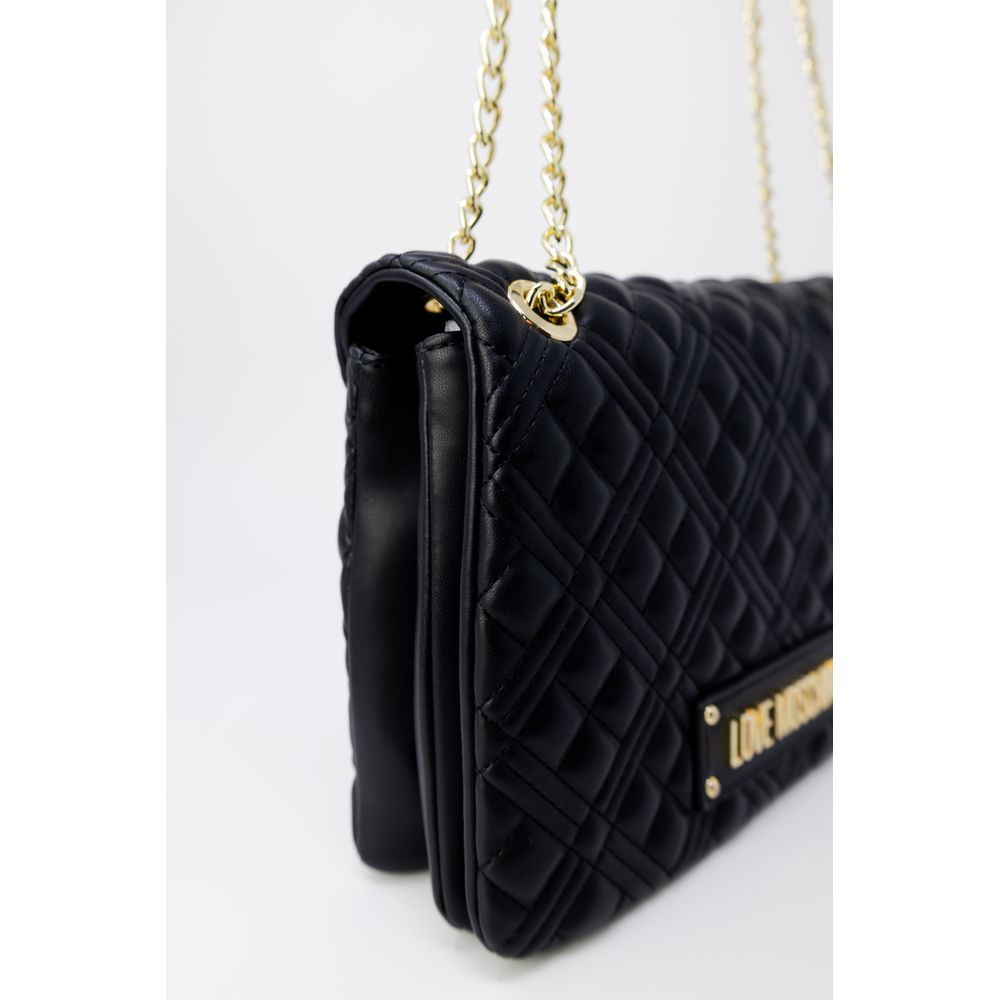 Black Quilted Shoulder Bag